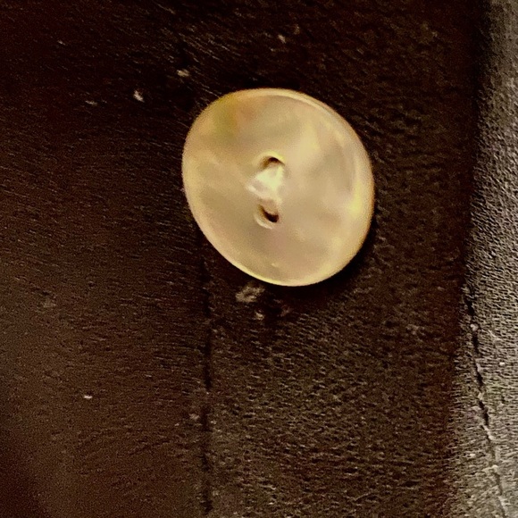 Elegant Black Sheer Blouse Size US M 100% Polyester - Picture 9 of 10